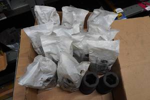 Assorted Large Grey Pneumatic Impact Sockets