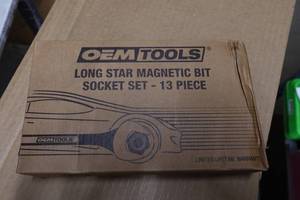 OEM Tools 13-Piece Long Star Magnetic Bit Socket Set