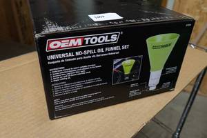 OEM Tools Universal No-Spill Oil Funnel Set