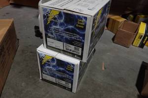 2000 Black Lightning Powder Free Examination Gloves - Large