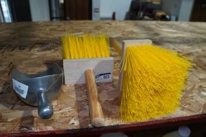Bon Stucco Dash Brushes and Scoop