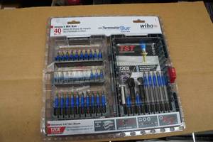 Wiha Terminator Blue 40-Piece Impact Bit Set
