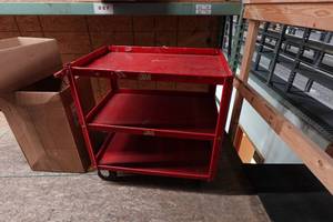 Metal Warehouse Cart - 32 x 20 x 31