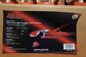 Zee Line 331 Rapid Action Bearing Packer Bench Top Kit