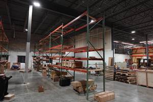 Six Sections of Pallet Racking - 14 x 44 x 53