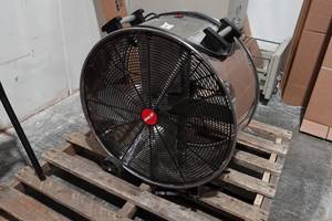 Shop-Air 2413D 24 Stainless Steel Drum Fan
