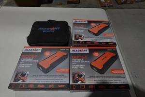 All Start Boost Portable Power Sources with Jumpstart - Untested