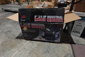 ATD 10558 8 34 HP Industrial Bench Grinder
