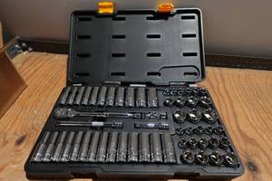 GearWrench 80550P 56 Piece SAEMetric 120XP Socket Set