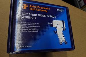 Astro Pneumatic 135BT 38 Snub Nose Air Impact Wrench