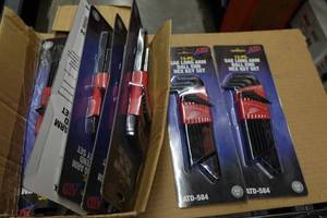 9 ATD 13 Piece SAE Long Arm Ball End Hex Key Sets