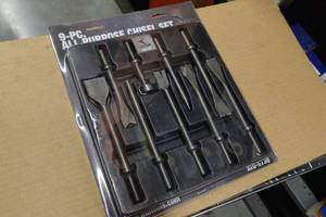 ATD 5730 9 Piece All Purpose Chisel Set