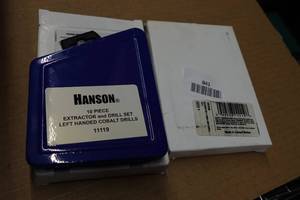 2 Hanson 11119 10 Piece Extractor and Drill Bit Set