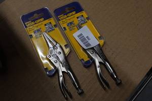 2 Irwin Vise Grip 4LN Long Reach Locking Pliers