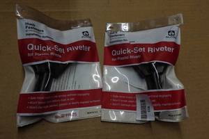 2 Huck Fasteners PR-75 Quick Set Riveter for Plastic Rivets