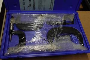 Central Tools 6171 0-6 Outside Micrometer Set