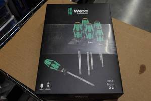 Wera 3346 6 Piece Screwdriver Kit with Rack