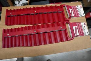2 Lisle 38 Magnetic Socket Holders