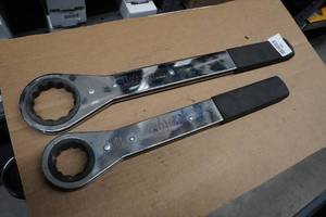 Lang Tools Flat Ratcheting Wrenches - 2 & 1-716