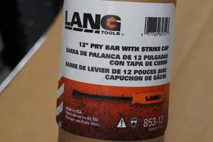 Lang Tools 12 Pry Bar with Strike Cap