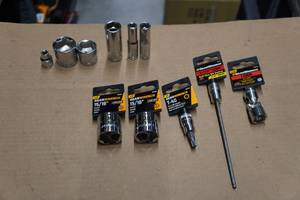 Assorted GearWrench Sockets