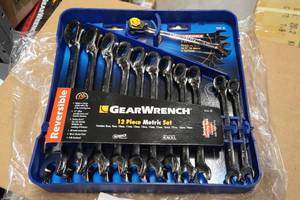 GearWrench 12-Piece Metric Ratcheting Wrench Set