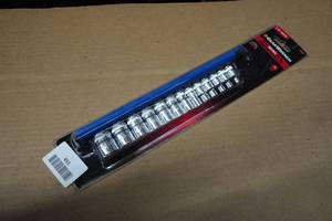GearWrench 13-Piece Metric 14 Drive Standard Socket Set