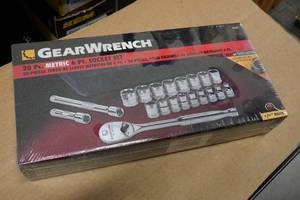 GearWrench 20-Piece 38 Drive Metric Socket Set