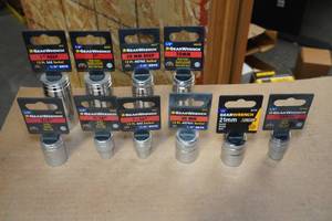 Assorted GearWrench Sockets and Deep Sockets