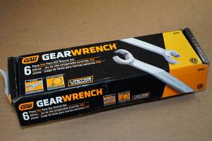 GearWrench 6-Piece SAE Flare Nut Wrench Set