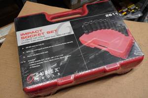 Sunex 2611 11 Piece 12 Drive Extra Thin Wall Impact Socket Set - SAEMetric
