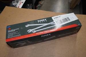 Sunex 9917MA 12 Piece Metric V-Groove Combination Wrench Set