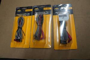 3 Fluke TL40 Retractable Tip Test Lead Sets