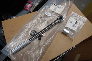 S-K 40170 12 Drive Long Ratchet - 15 Long with 20mm Socket