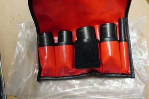 LTI Tools LT1230 5 Piece 12 Dual Sided Socket Lugnut Removal Kit w Punch