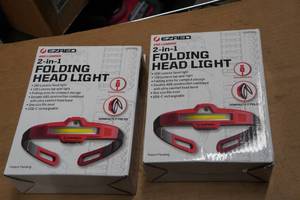 2 EZ Red 2-in-1 Folding Head Lights