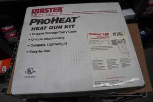 Master ProHeat LCD Dial-In Heat Gun Kit