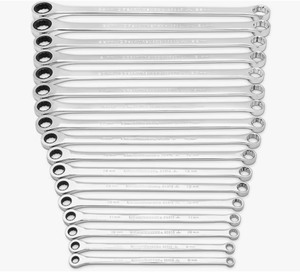GearWrench 85989 17-Piece Metric XL Gear Box Double Box Ratcheting Wrench Set
