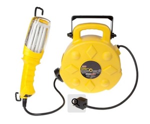 Bayco SL-8908 Master Series 26 Watt Fluorescent Cord Reel - 50