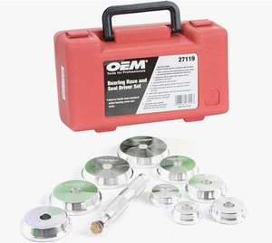 OEM Tools Bearing Race and Seal Driver Set - 27119