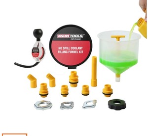 OEM Tools No Spill Coolant Filling Funnel Kit - 87045