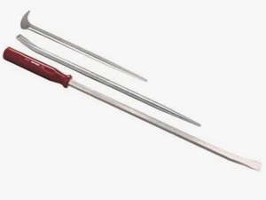 Mayhew 69152-TR 3-Piece Plated Pry Bar Set