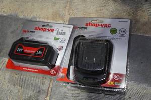 Shop-Vac 20V Lithium-Ion Battery and Charger