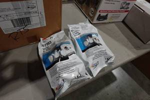 2 3M Large Dual Cartridge Respirators