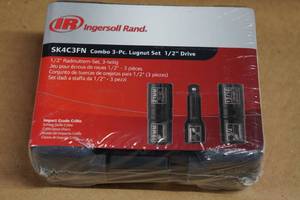 Ingersoll Rand Combo 3-Piece Lugnut Set 12 Drive