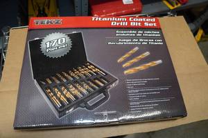 Tekz Titanium Coated Drill Bit Set