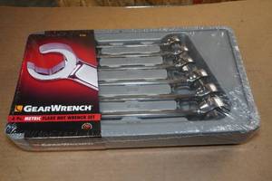 GearWrench 6-Piece Metric Flare Nut Wrench Set