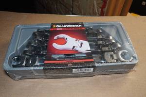 GearWrench 6-Piece Metric Flex Flare Nut Wrench Set