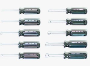 Wright SET 9218 9-Piece 4mm-11mm Nut Driver Set