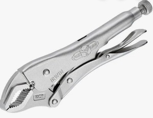 5 Irwin Vise Grip 10CR Locking Curved Jaw Pliers